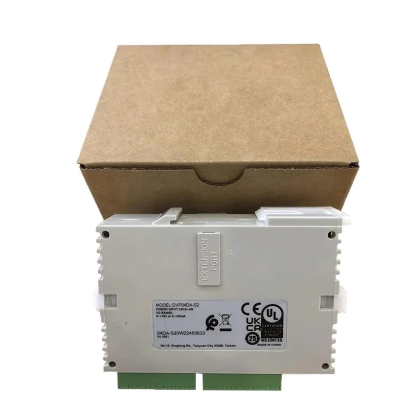 New Stock New Genuine Original Unopened DVP04AD-S2 Dedicated Controller Module PLC Programming Ethernet 110V 16 I/O Fast Deliver