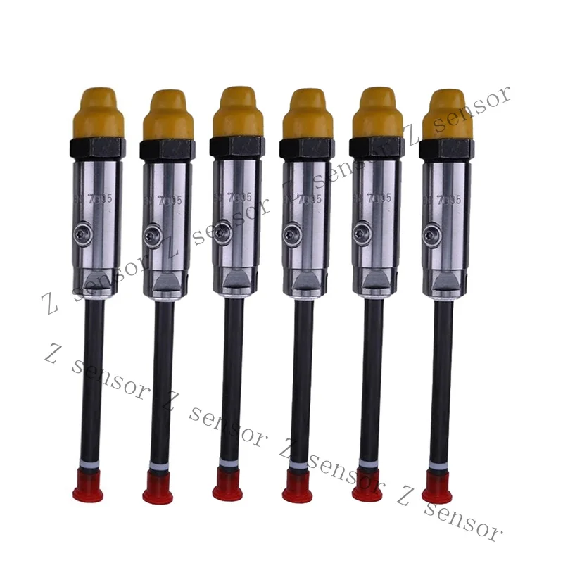 Z+ 6Pcs Fuel Injector 8N-7005 for Caterpillar 3304 3304B 3306 3306B Enigne 963 973