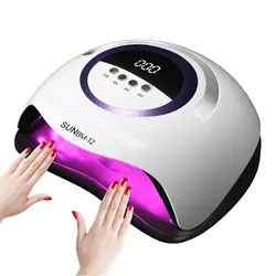 UV LED Nail Lamp Professional Light Dryer for Nails Fast Curing Lamps 72 LEDs Auto Sensor Gel Polish Drying Lights