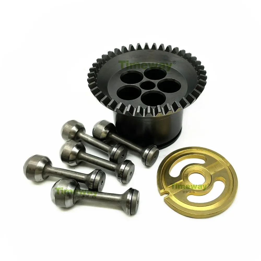 

F11 Hydraulic Motor Parts Piston Shoe Valve Plate Cylinder Block for Repair F11-039 Parker Drive Motor Piston Motor Repair Kits