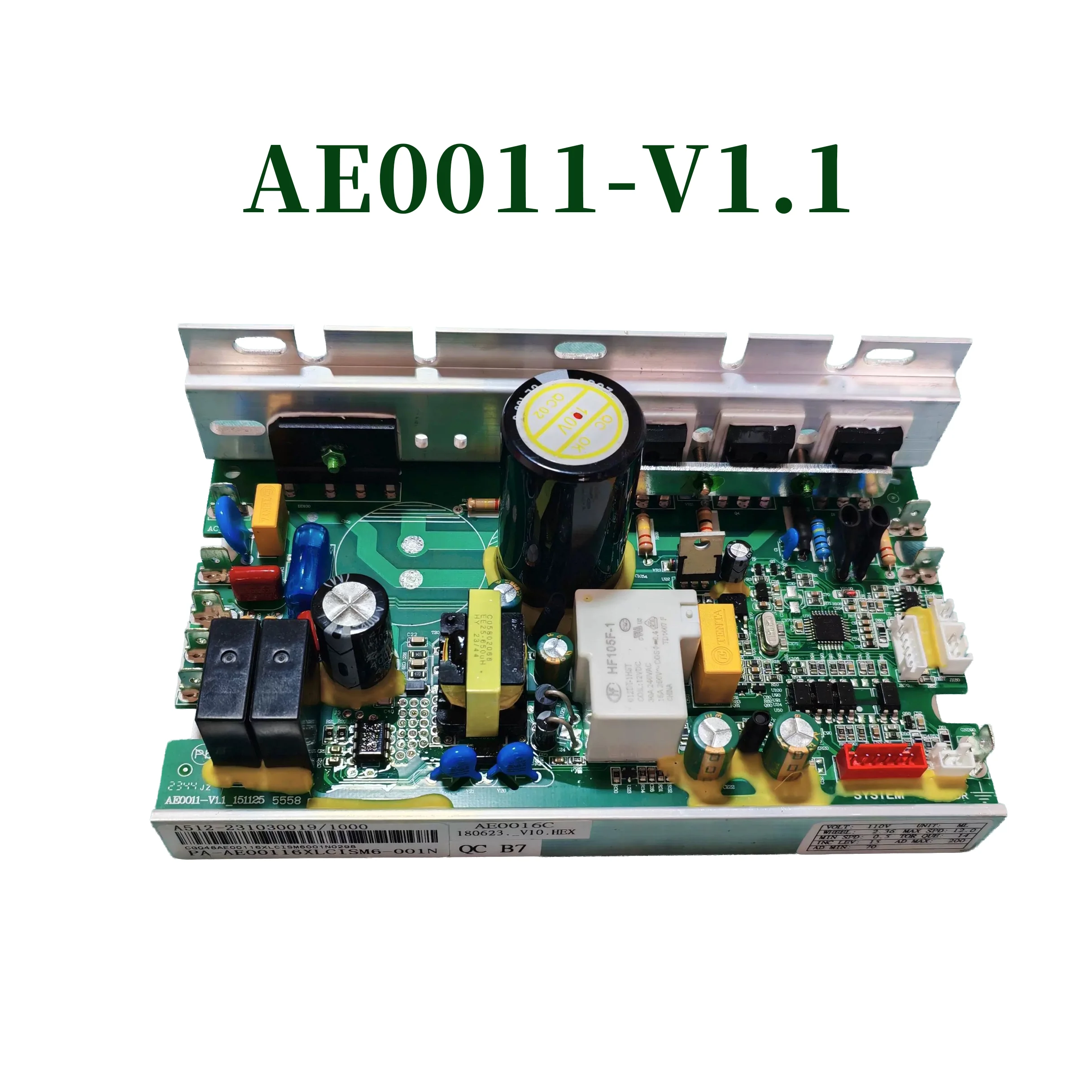 AE0016C AE0011-V1.1 Treadmill Motor Controller Board 110V  Motor Driver Control Board Replacement for Sole Spirit