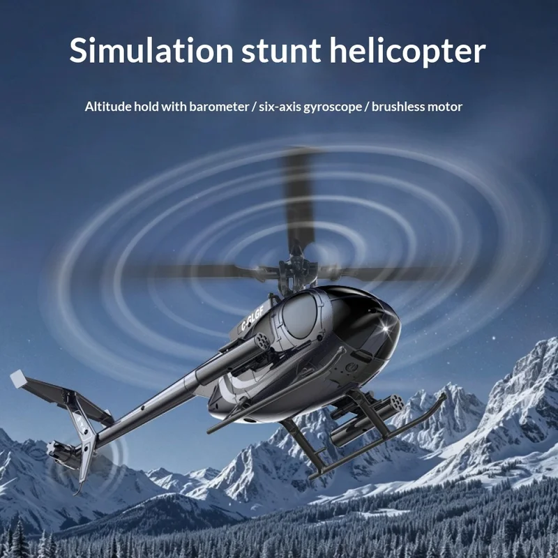 K300Bird-shaped remote control helicopter, remote-controlled simulated aircraft model, optical flow positioning