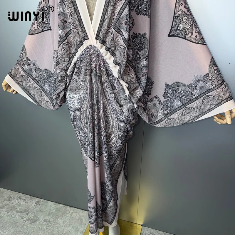 Robe sexy à col en V WINYI, im - Cover Up Kaftan avis et prix