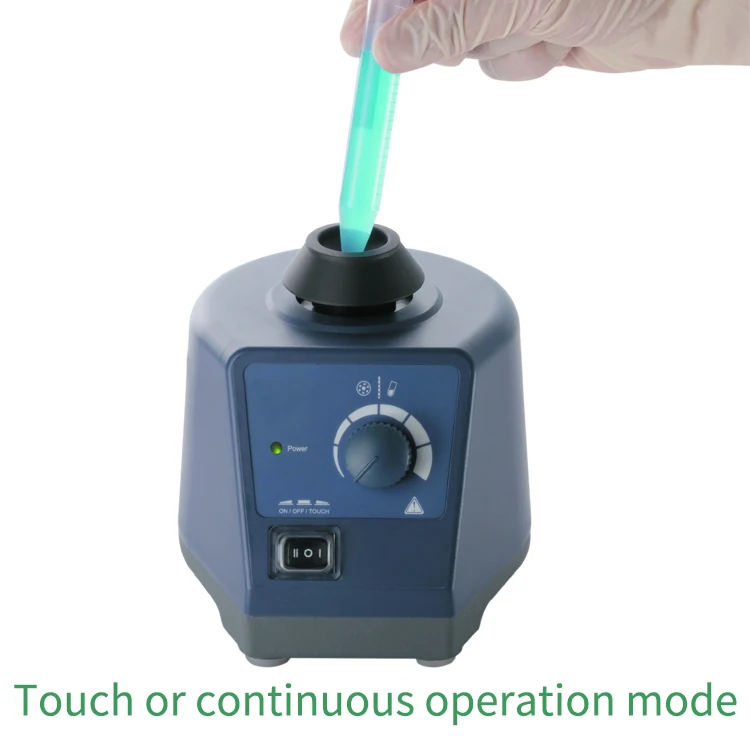 Pencampuran Cairan Laboratorium Tabung Blo Od Multi-tabung Dapat Disesuaikan 0-3000 Rpm Pengocok Kecepatan Variabel Mixer Vortex