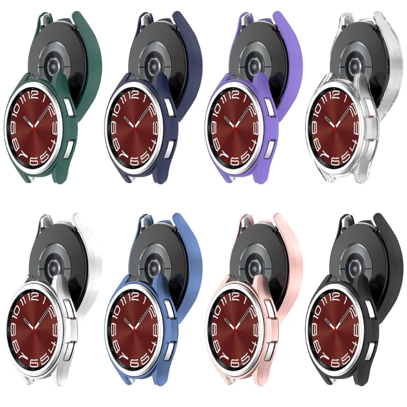 ฝาครอบป้องกันหน้าจอกรอบสำหรับ Samsung Galaxy WATCH 6 CLASSIC 43มม./47มม.