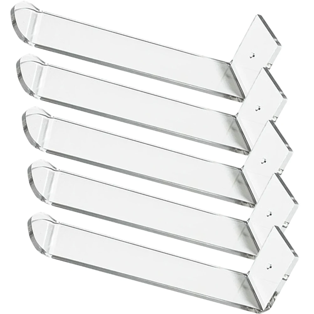 

5 Pcs Sports Headband Display Stand Girl Headbands Clear Acrylic Hairband Rack