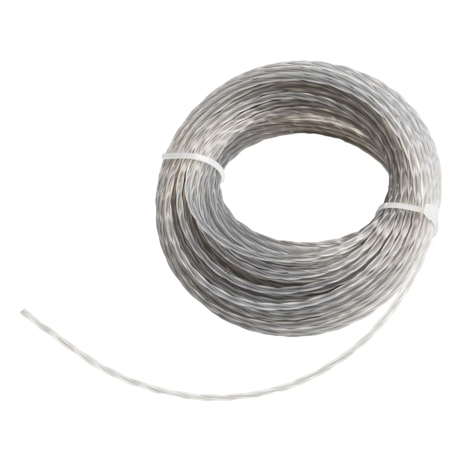 Carretel de Fio de Nylon para Roçadeira Profissional para Paisagismo e Manutenção, 2.0 a 3.0mm x 15m, Dois Rolos, 30m Total