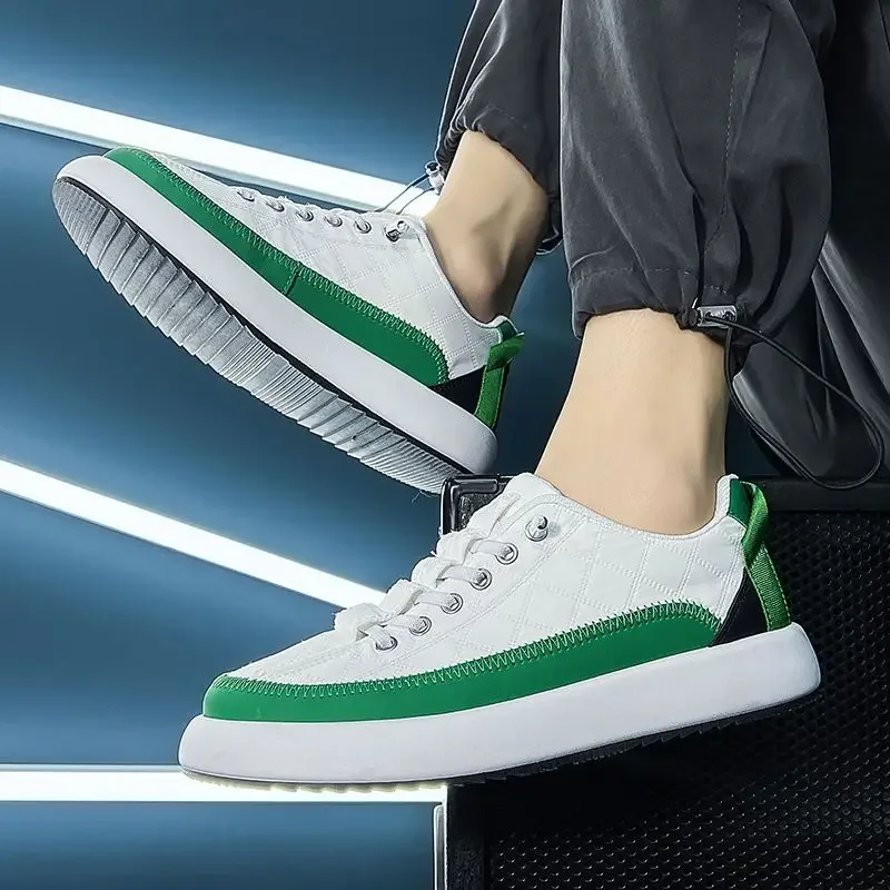 Lightweight Leisure Sneakers Male Casual Board Shoe Men's Vulcanize Shoes Korean Style And Cheap Designer Luxury Work On Sale