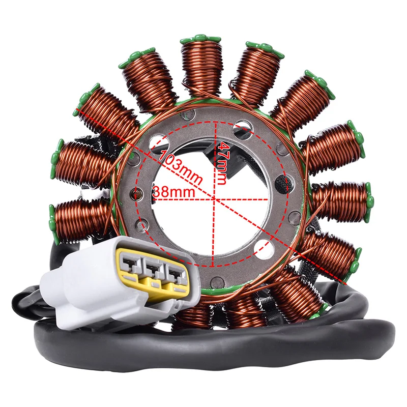 Motorcycle Generator Ignition Stator Coil Kit 18-Poles For BMW S1000R S1000RR 2008-2018 S1000 S 1000 R/RR 1000CC HP4 12317718420