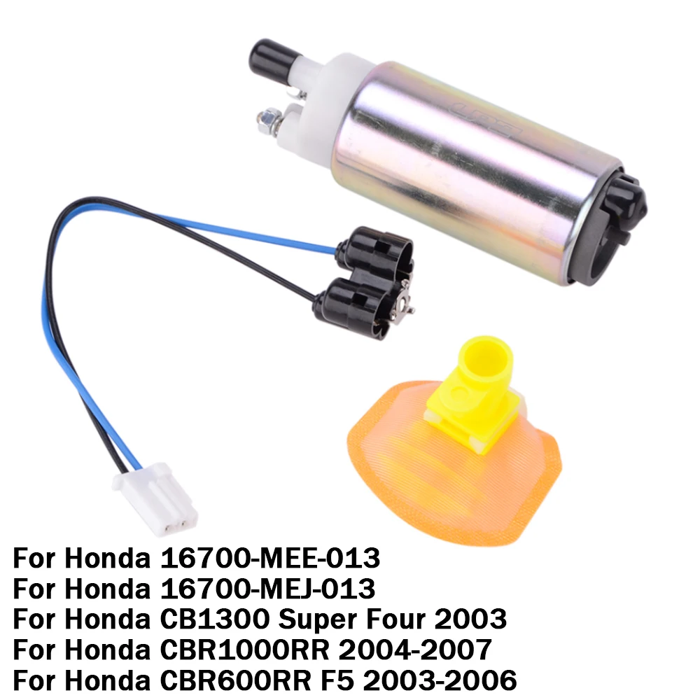 Motorcycle Electric Fuel Pump Kit For Honda CBR1000RR CBR 1000RR CBR600RR CBR 600RR F5 CB 1300 Super Four CB1300 CBR 1000 600 RR