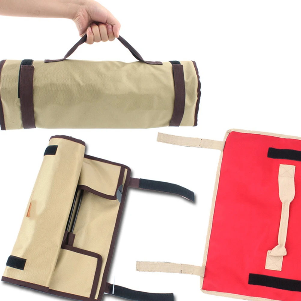 

Tent Peg Storage Bag Dust-proof Waterproof Oxford Cloth Hammer Fixing Hooks Nail Tool Canopy Peg Simple Protection
