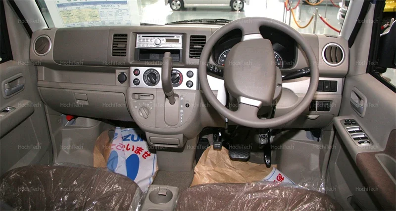 Für Suzuki Every DA64 NV100 Mazda Scrum 5. Generation Every Wagon 2005–2015 Armaturenbrett-Abdeckung, rutschfeste Matte, Schutzpolster, Sonnenschutz-Teppich – Detail 8