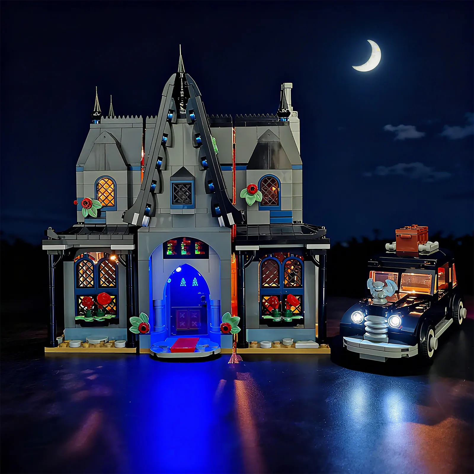 LYBMTWF Kit di illuminazione a LED compatibile con il modello Lego 76786 Manor (NON includere elementi costitutivi)