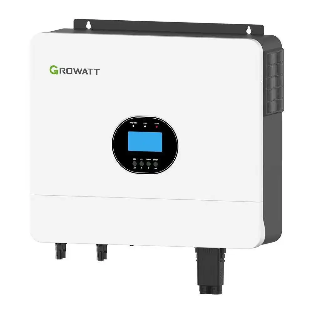 Growatt SPF 6000 ES Plus Solar Inverter 6Kw 230V Off Grid Solar Hybrid Inverter With MPPT Pure Sine Wave Inverter