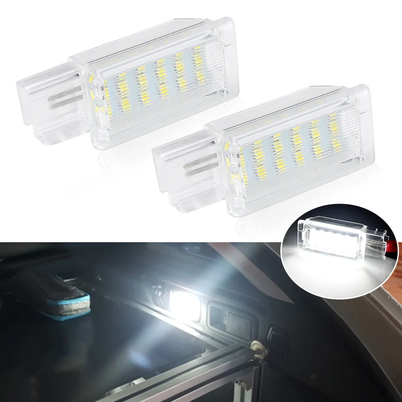 2x LED Luggage compartment trunk lamp light for Chevrolet Camaro Cruze Aveo T300 Corvette Equinox Impala Malibu Sonic Spark Trax - Image 6