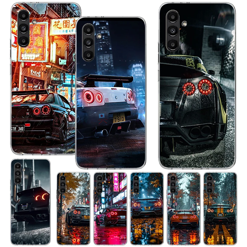 Japan JDM Sports Car GTR Phone Case for Samsung Galaxy A17 A16 A15 A14 A13 A56 A55 A54 A53 A36 A35 A34 A33 A26 A25 A24 A23 A05S