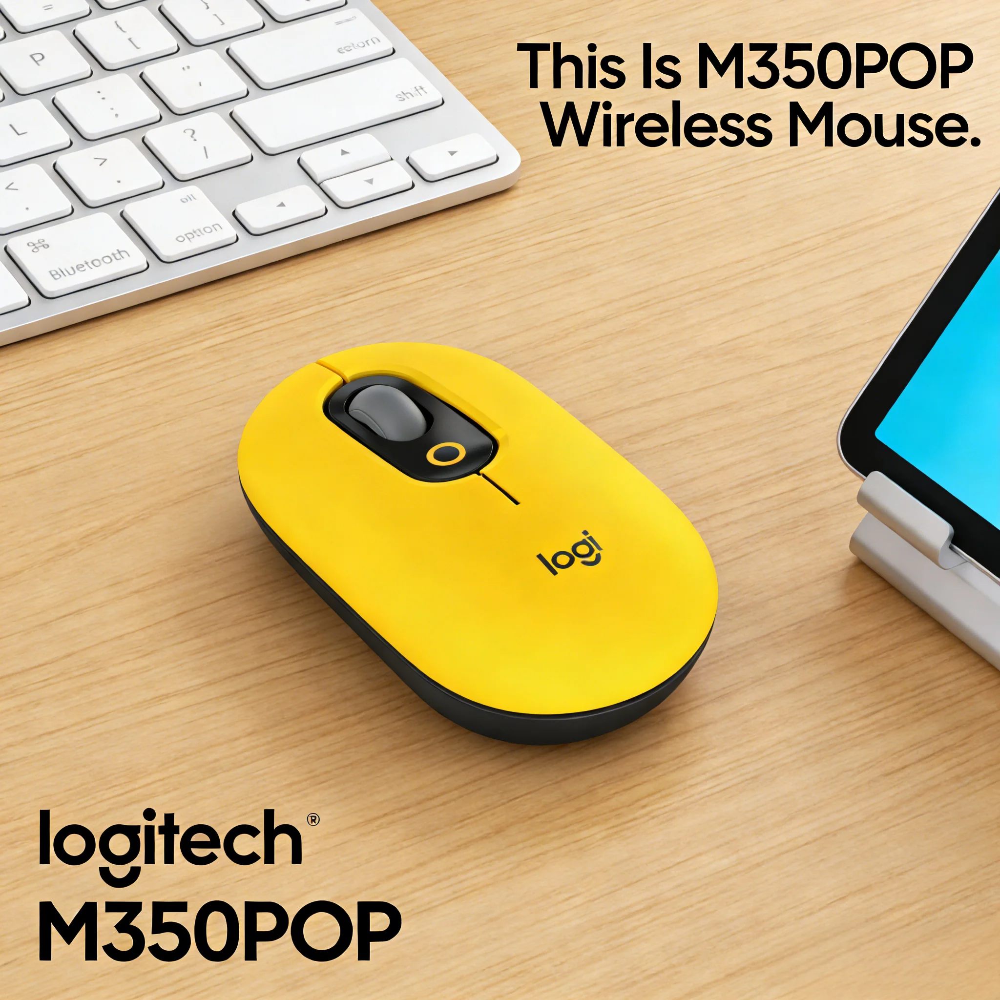 

Logitech M350 POP, Connect to 3 Devices Seamlessly