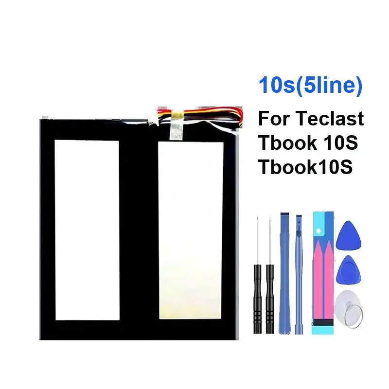 Tablet Battery 7000Mah Reliable Replacement For Teclast Tbook 10S 5Line High-Capacity