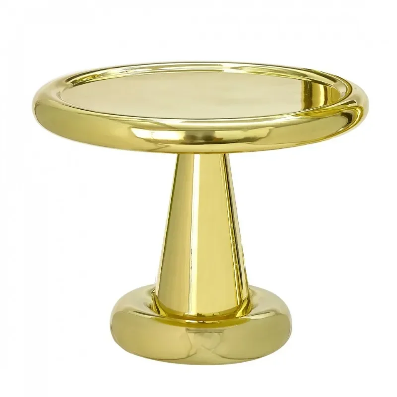 Modern and fashionable round mushroom tea side table