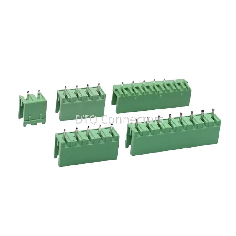 10PCS/LOT 5.08mm Pitch KF2EDG Terminal Block 2/3/4/5/6/7/8/9/10/11/12/13/14/15/16 Pin PCB Screw Connector Socket 2EDG