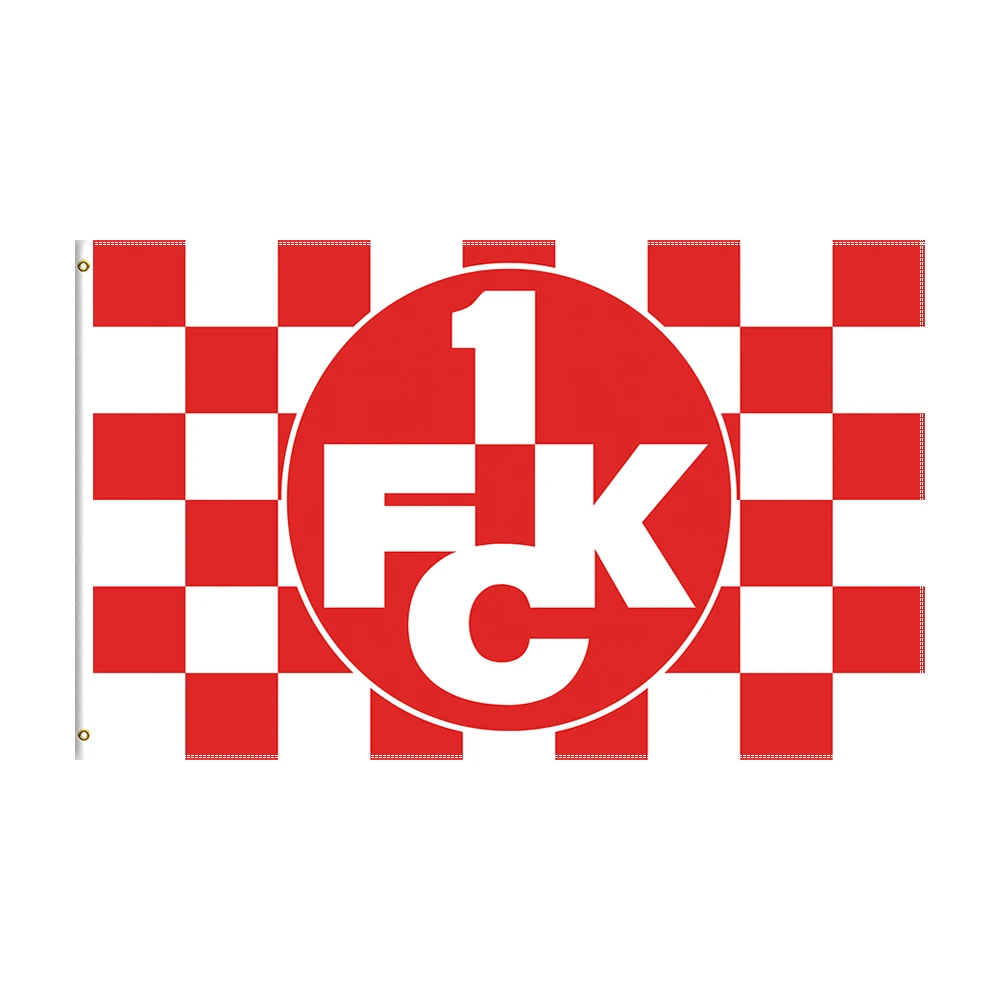 3x5ft Kaiserslautern Flag Germany 1. FC Football Soccer Club Banner for Decor