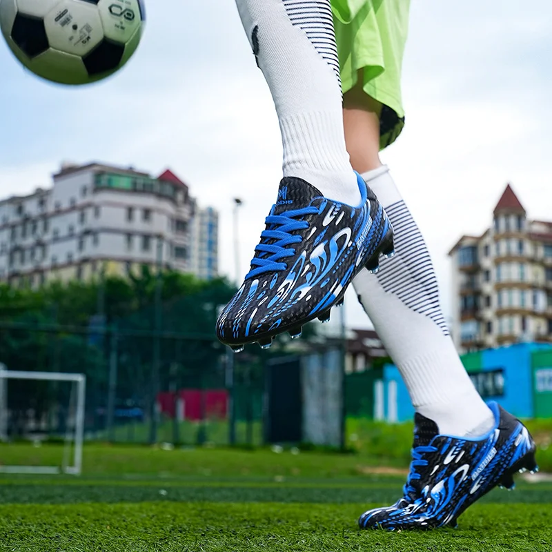 Unisex Football Shoes for Youth Training and Matches FG TF Lightweight Comfortable Durable Soccer Cleats