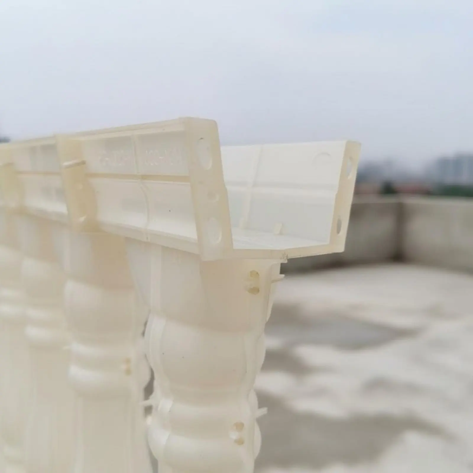 

Cement Railing Casting Form Long-Lasting European Design Baluster Form Plastic Roman Column Form Reusable Easy to Use