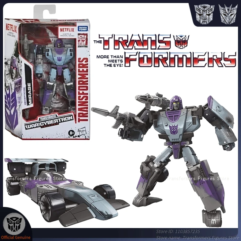 متوفر في المخزون محول G سلسلة Netflix ديسيبتيكون ميراج G1 فيلم نموذج لجسم أنيمي عمل تشوه لعبة روبوت هدايا المهرجان