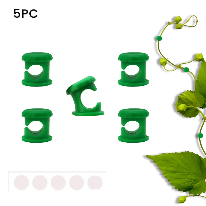 

5-20Pcs Plant Climbing Wall Fixture Clips Rattan Clamp Fixator Self-Adhesive Vine Buckle Hook Invisible Vine Binding Clip