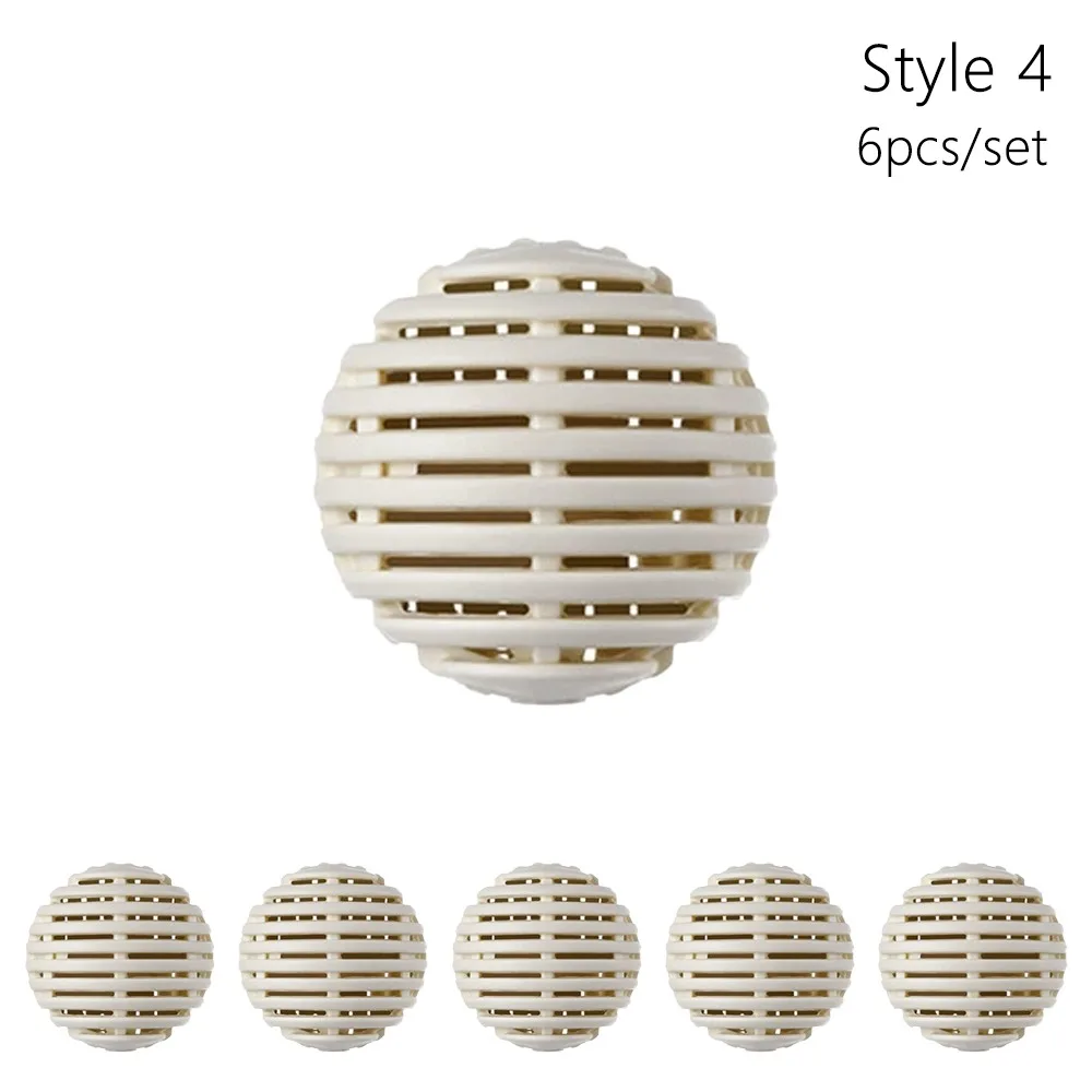 

6Pcs Portable Shoe Deodorant Balls Moisture Absorption Closet Organizer Odor Eliminator Long-Lasting Freshness Shoe Freshener