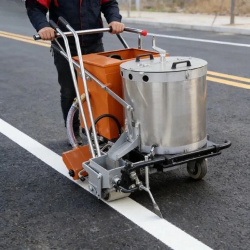 

CK360 Hot Melt Road Marking Machine Stable Performance For Municipal Construction