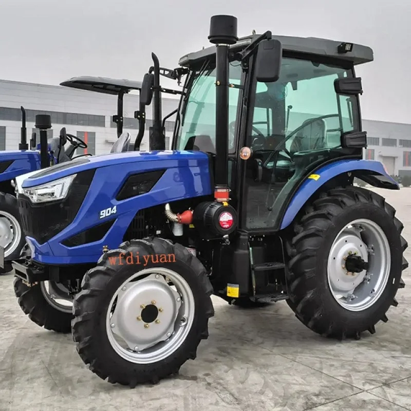 China-Made：Support customized diesel engine 60hp for greenhouse use tractor price agricultural for factory sale cheap price for