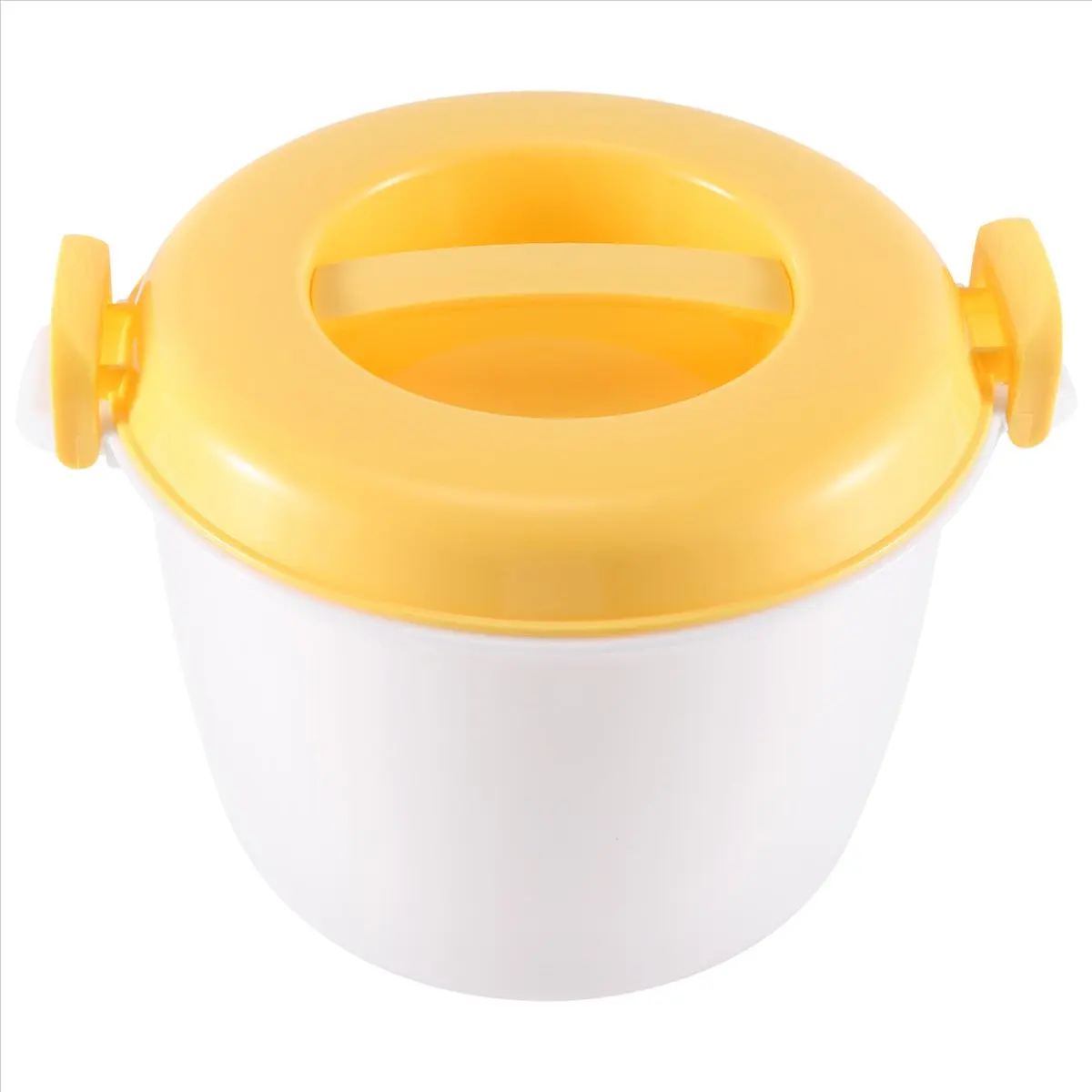 MALL Portable Microwave Oven Rice Cooker Multifunctional Steamer 2800Ml Insulation Lunch Box Steaming Utensils for Microwave