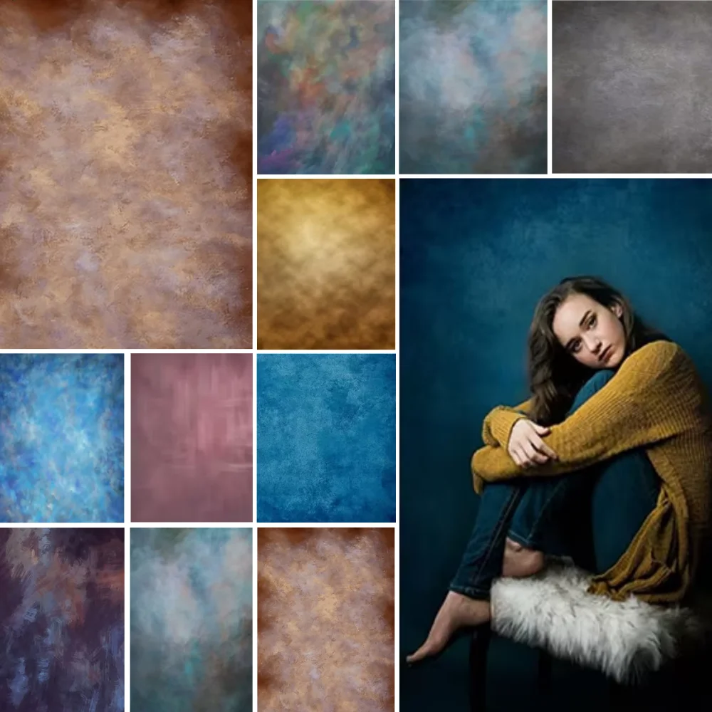 

Mocsicka Gradient Wall Background Abstract Women Children Portrait Wallpaper Backdrop Vintage Color Birthday Product Photography