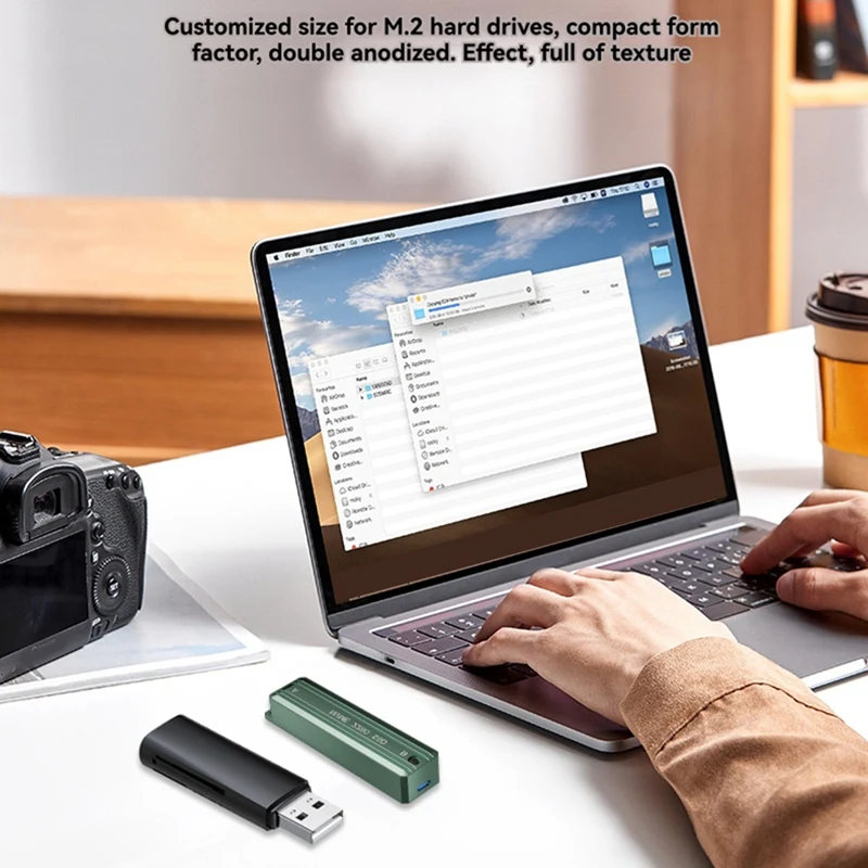 M.2 NVME SSD Caso Gabinete externo USB3.1 10Gbps NVME Caixa de adaptador de disco rígido