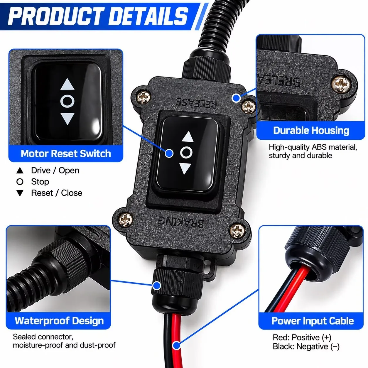 12V-24V Car EPB Emergency Release Tool Electronic Parking Brake Motor Tester For Milwaukee Makita Battery Auto Road Rescue ﻿