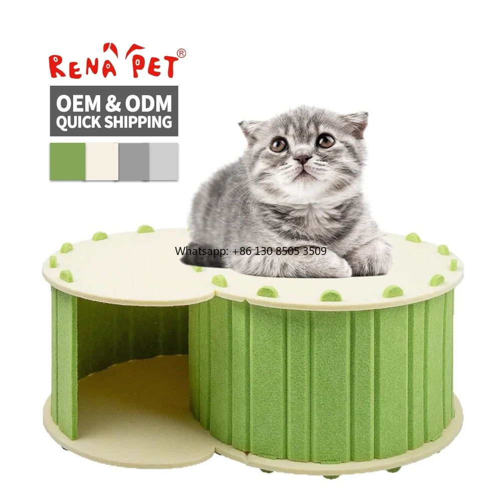 

Wholesale Easy Clean Detachable Felt Cat Cage House