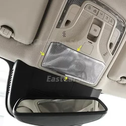 For Mercedes Benz Vito W447 V-Class V260 V300 2016-2025 Car Roof Reading Lampshade Ceiling Stainless Steel Strip Accessories