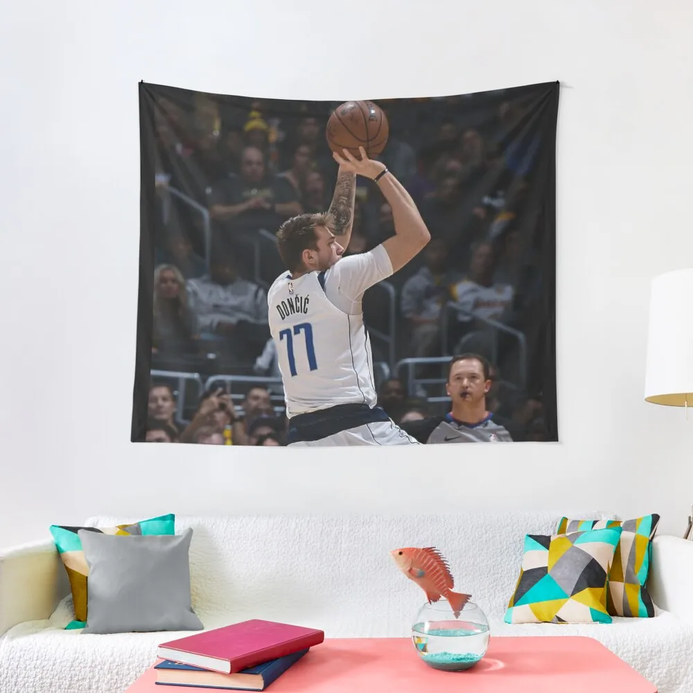 

Doncic Luka Jump Tapestry Home Decoration Bedroom Organization And Decoration Bed Room Decoration Carpet Wall Tapestry