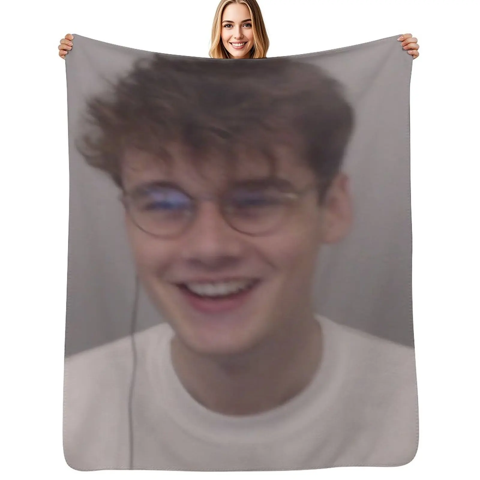 

Wilbur Soot Throw Blanket Cute blankets and throws warm for winter Camping Blankets