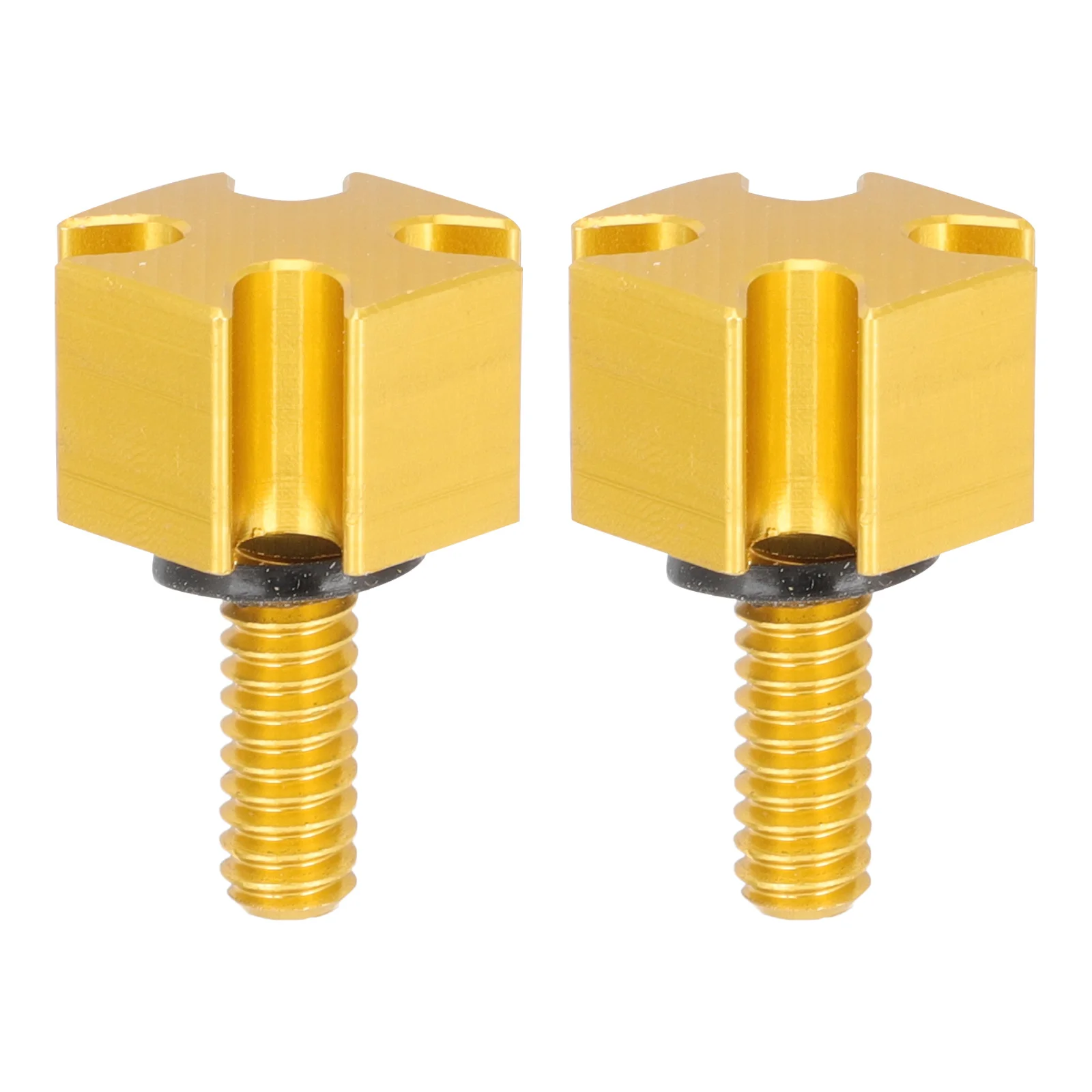 

2Pcs Preferred Aluminum Motorcycle Cushion Bolts Simple Elegant Design No Tool Required Installation Rear Seats Bolt