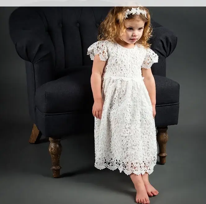 ETESANSFIN Baby Girl Long Dress For One-Year-Old Or Wedding Party For Summer