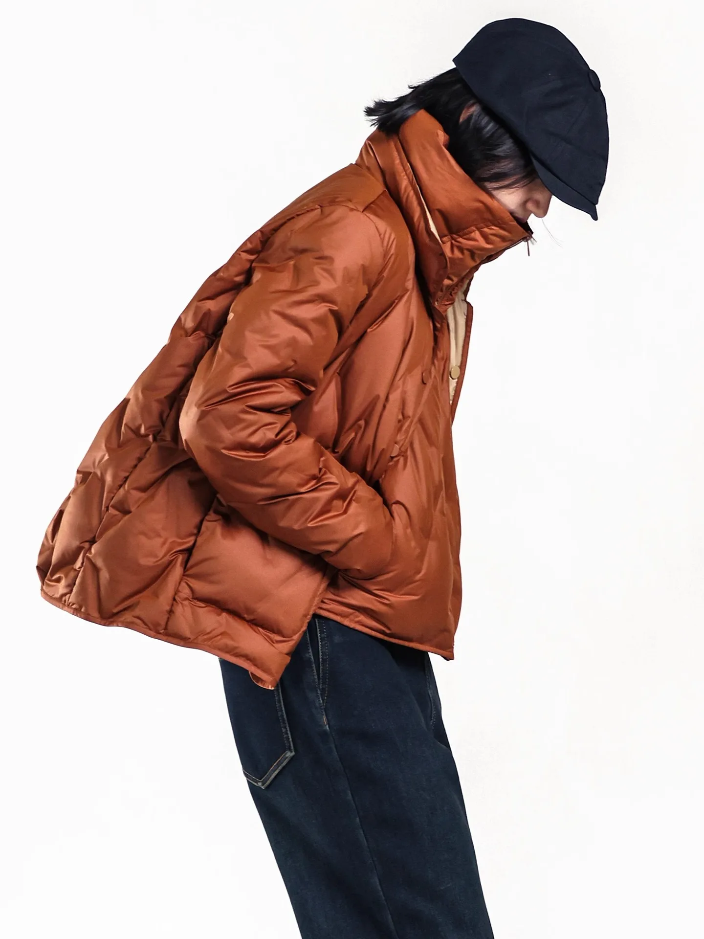 

Теплая женская пуховая куртка с наполнителем из 95% белого гусиного пуха, удлиненная, для повседневной носки, с воротником-стойкой, цветная