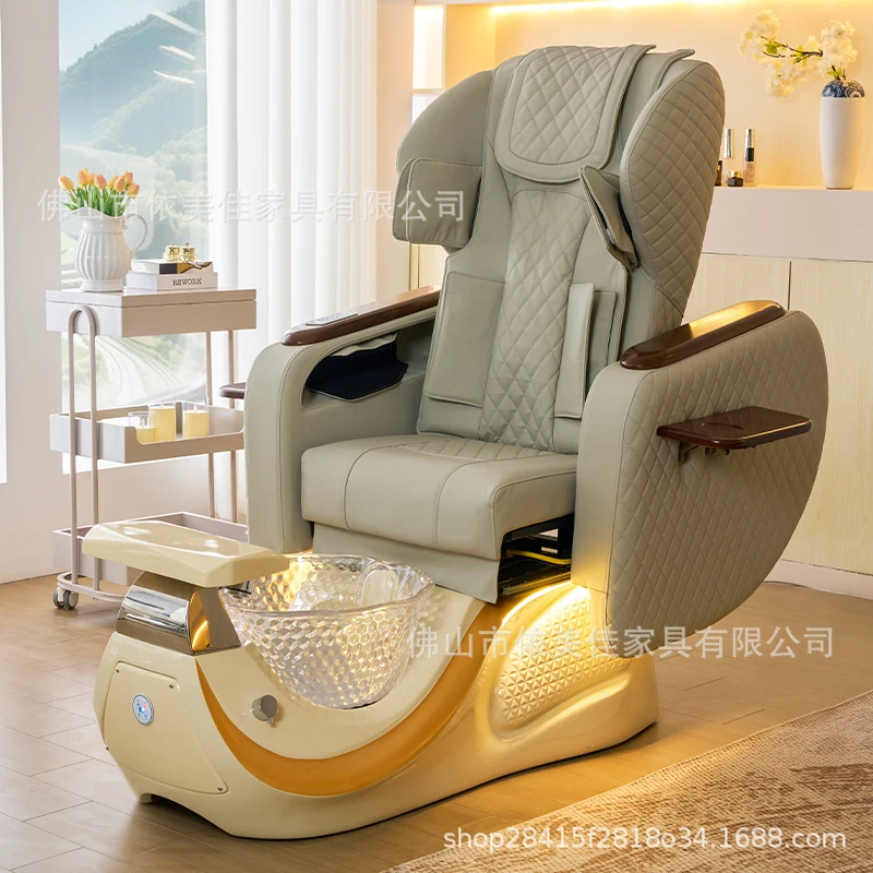 New Luxury Back And Hand Massage Spa , Surfing Manicure Chair, Multifunctional Salon Foot Bath Chai
