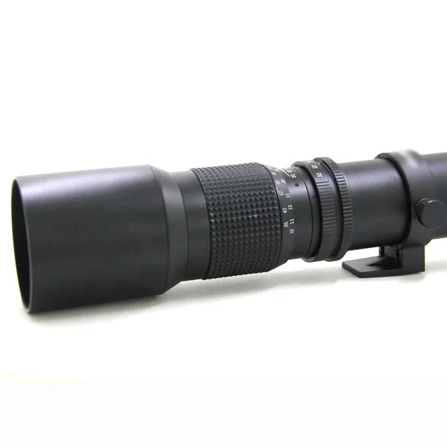 

High Quality Professional 500mm F8-32 Long Range Zoom Camera Lens