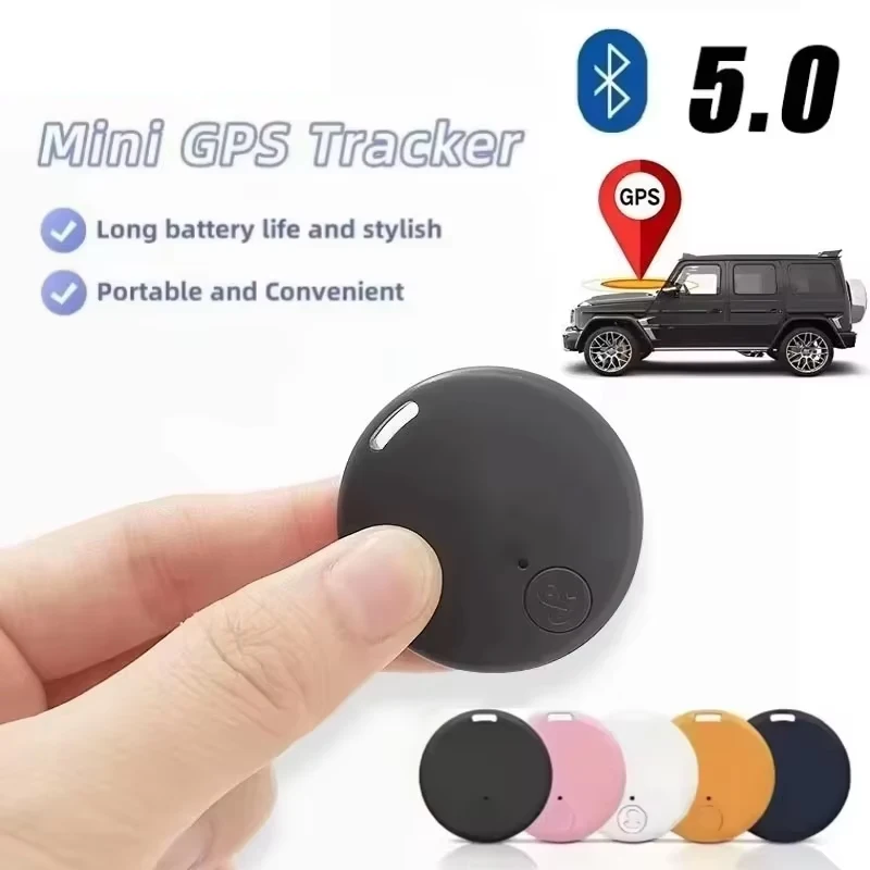 Mini-GPS-Tracker mit Bluetooth 5.0, zur Ortung von Haustieren, älteren Menschen, Kindern und Geldbörsen, intelligenter Finder, Ortungsgerät für Autos, kompatibel mit iOS und Android, Neu.