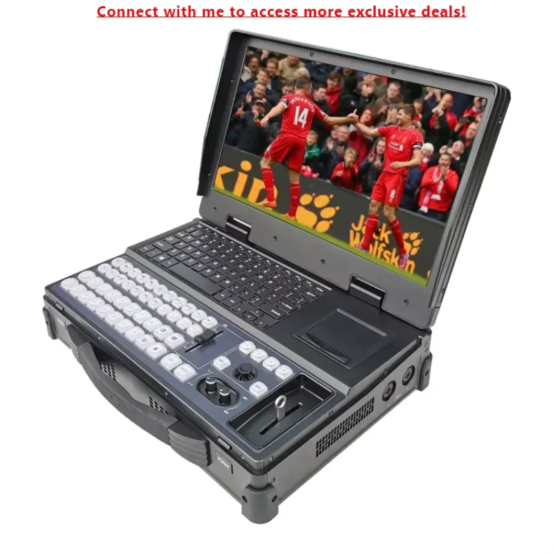

All-In-One Multi-Functional Live Streaming Machine Virtual Broadcasting Video Switcher Equipment For Radio & TV Broadcast
