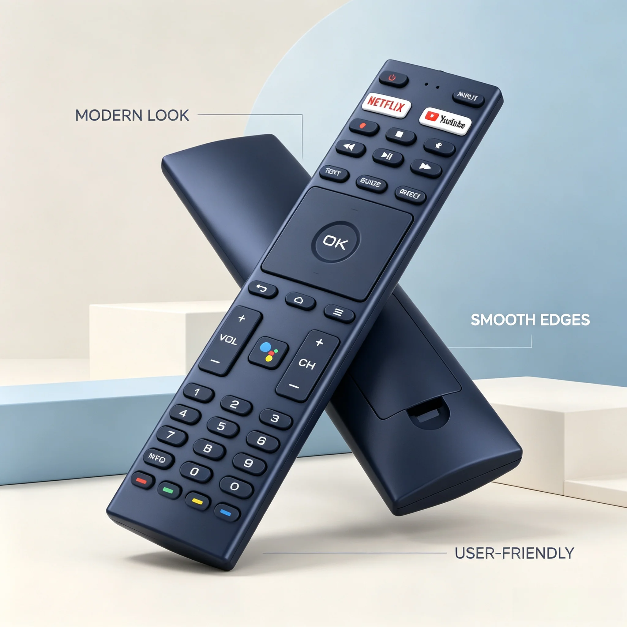 Replacement Non-Voice Remote Control RM-C3416 for JVC TV LT65N7115AM LT75N7125A AV-H323115A AV-H587115A AV-H657115A LT-32N3115A
