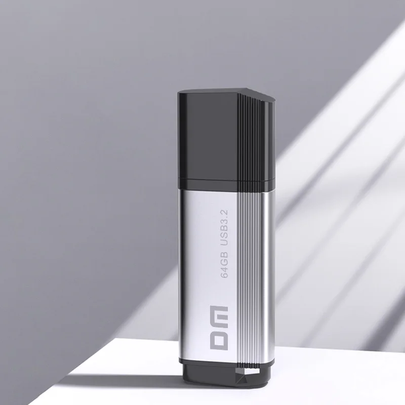 Clé usb 3.2 haute vitesse, support à mémoire de 64gb 128 gb 256 gb, lecteur flash en métal, DM
