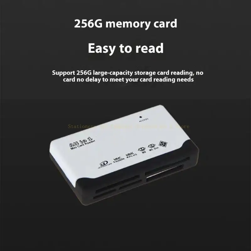 1 1 장의 카드 리더 USB 메모리 카드 리더 빠른 데이터 전송 6 개 한 카드에 6 개